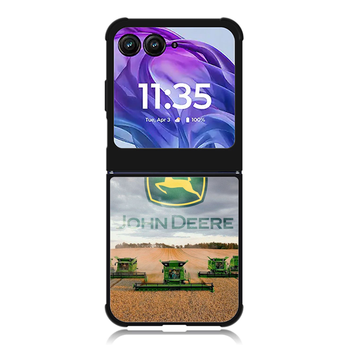 John Deere Logo Motorola Moto Razr Plus 2025/2024 Case, Moto Razr 50 Ultra 5G BC2153
