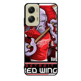 NHL Cartoon Mascout Detroit Red Wings Case Motorola Moto G Stylus 2024 5G BC2089