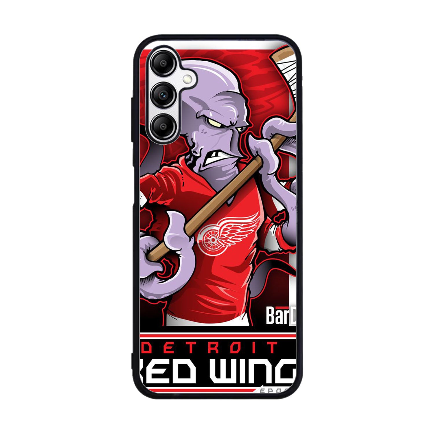 NHL Cartoon Mascout Detroit Red Wings Case Samsung Galaxy A15 BC2089