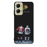 Patrick Kane And Jonathan Toews Players NHL Case Motorola Moto G Stylus 2024 5G BC2106