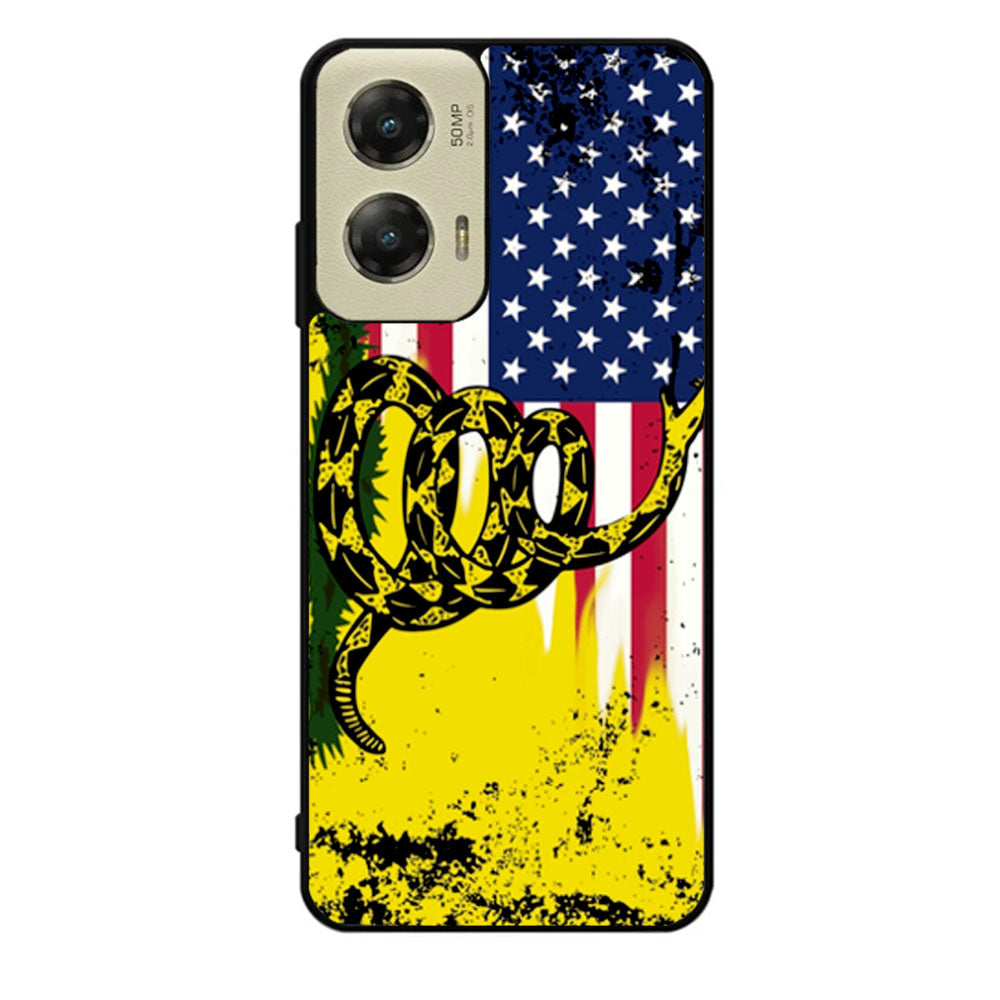 American Gadsden Flag Worn Case Motorola Moto G Stylus 2024 5G BC2229