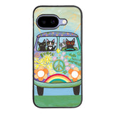 Hippie Cats Road Trip! Case Google Pixel 9A BC2137