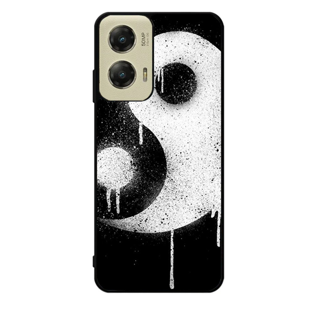 Yin Yang Spray Paint Case Motorola Moto G Stylus 2024 5G BC1974