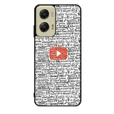 Youtube Art Prints Case Motorola Moto G Stylus 2024 5G BC1975