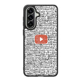Youtube Art Prints Samsung Galaxy A37 Case BC1975