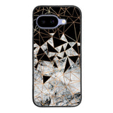 Marble Polygon Pattern Case Google Pixel 9A BC2060