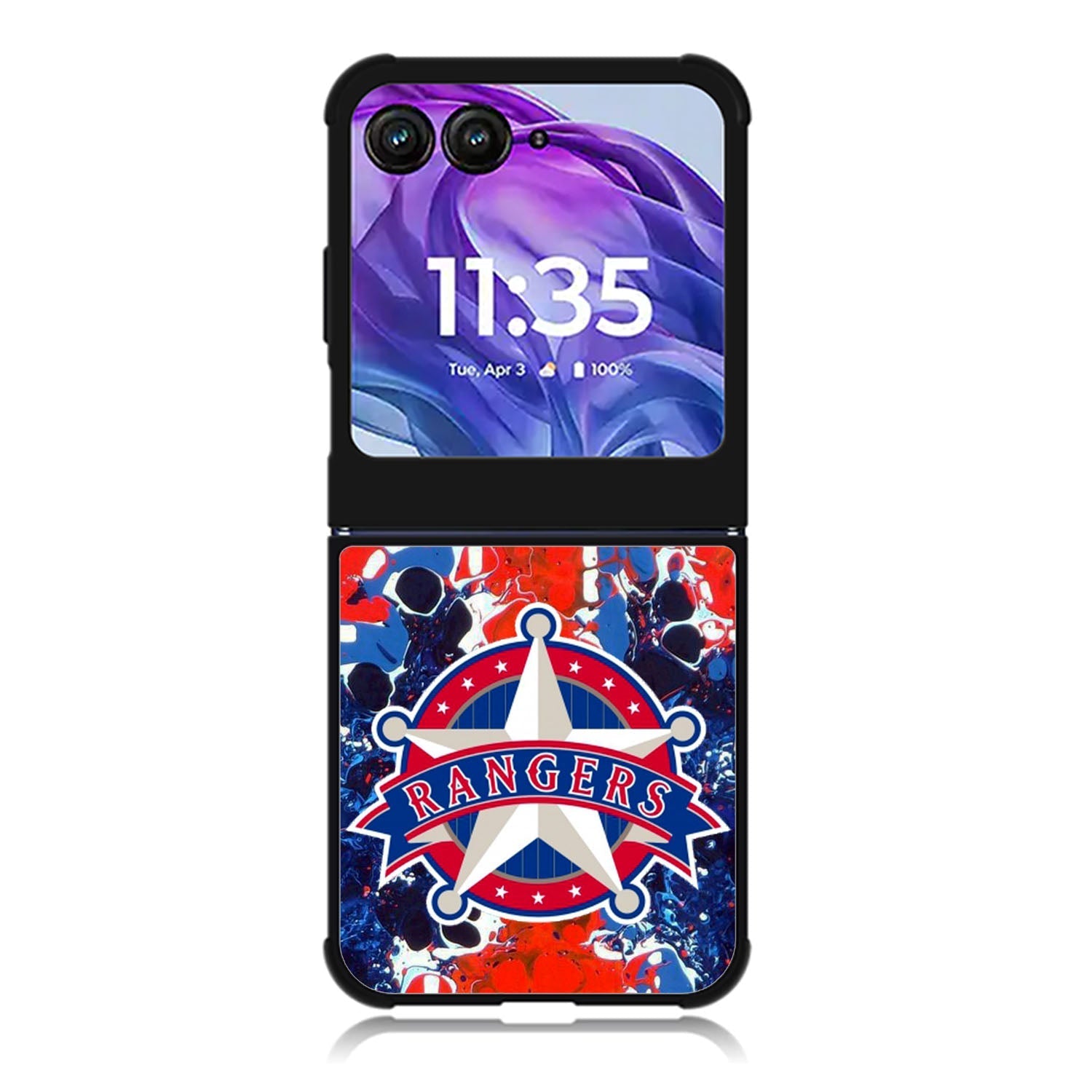 Texas Rangers Baseball Motorola Moto Razr 2024 , Moto Razr 50 Case FE2002