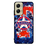 Texas Rangers Baseball Case Motorola Moto G Stylus 2024 5G BC2002