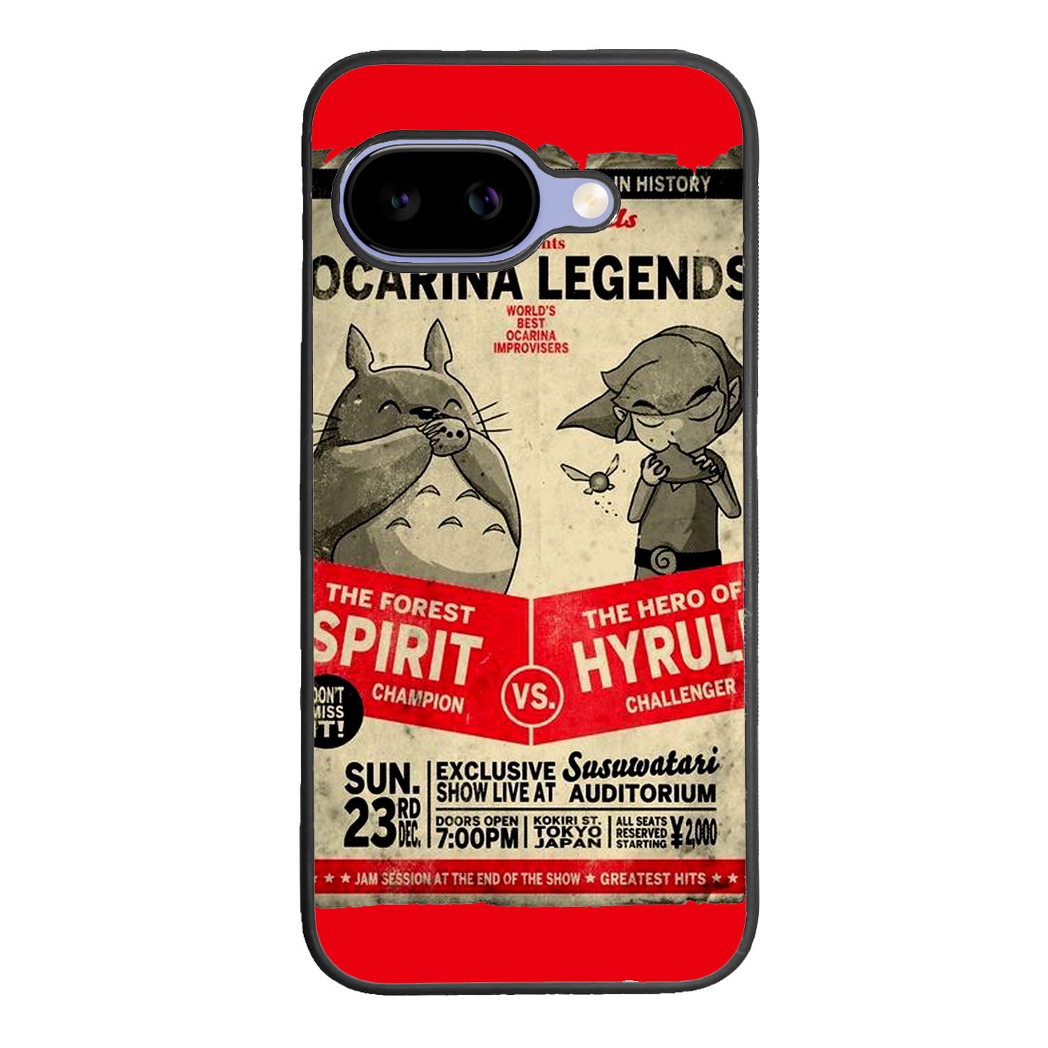 Totoro Zelda Case Google Pixel 9A BC2016