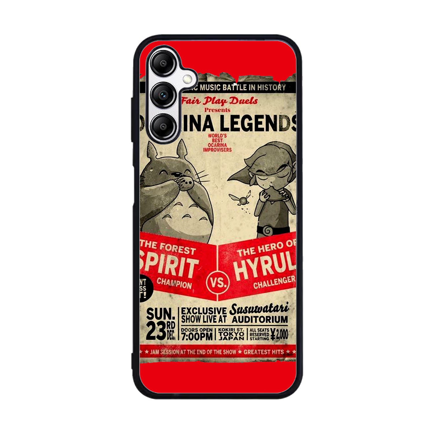 Totoro Zelda Case Samsung Galaxy A15 BC2016