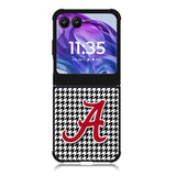 Alabama Houndstooth Crimson Tide Motorola Moto Razr Plus 2025/2024 Case, Moto Razr 50 Ultra 5G BC2276