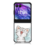 American Shorthair Happy Cat Motorola Moto Razr 2024 , Moto Razr 50 Case FE2231