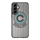 Capsule Corp Metal Logo Dragon Ball Z Samsung Galaxy A37 Case BC2176