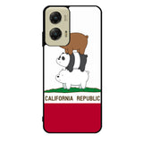 We Bare Bears California Republic Case Motorola Moto G Stylus 2024 5G BC1994