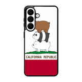 We Bare Bears California Republic Samsung Galaxy S26 Plus Case BC1994