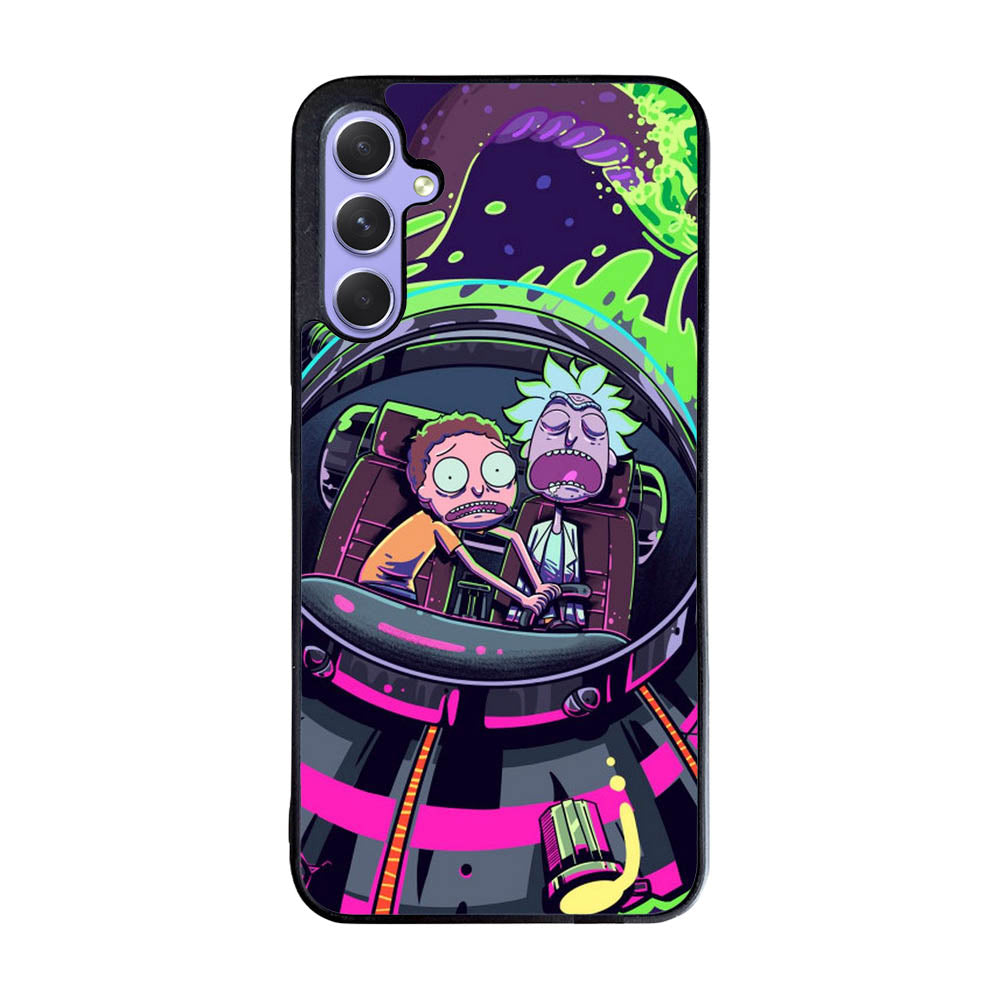 Rick n Morty Scary Case Samsung Galaxy A35 5G BC2045