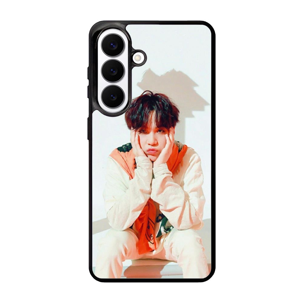 BTS Suga Wallpaper Samsung Galaxy S26 Case BC2268