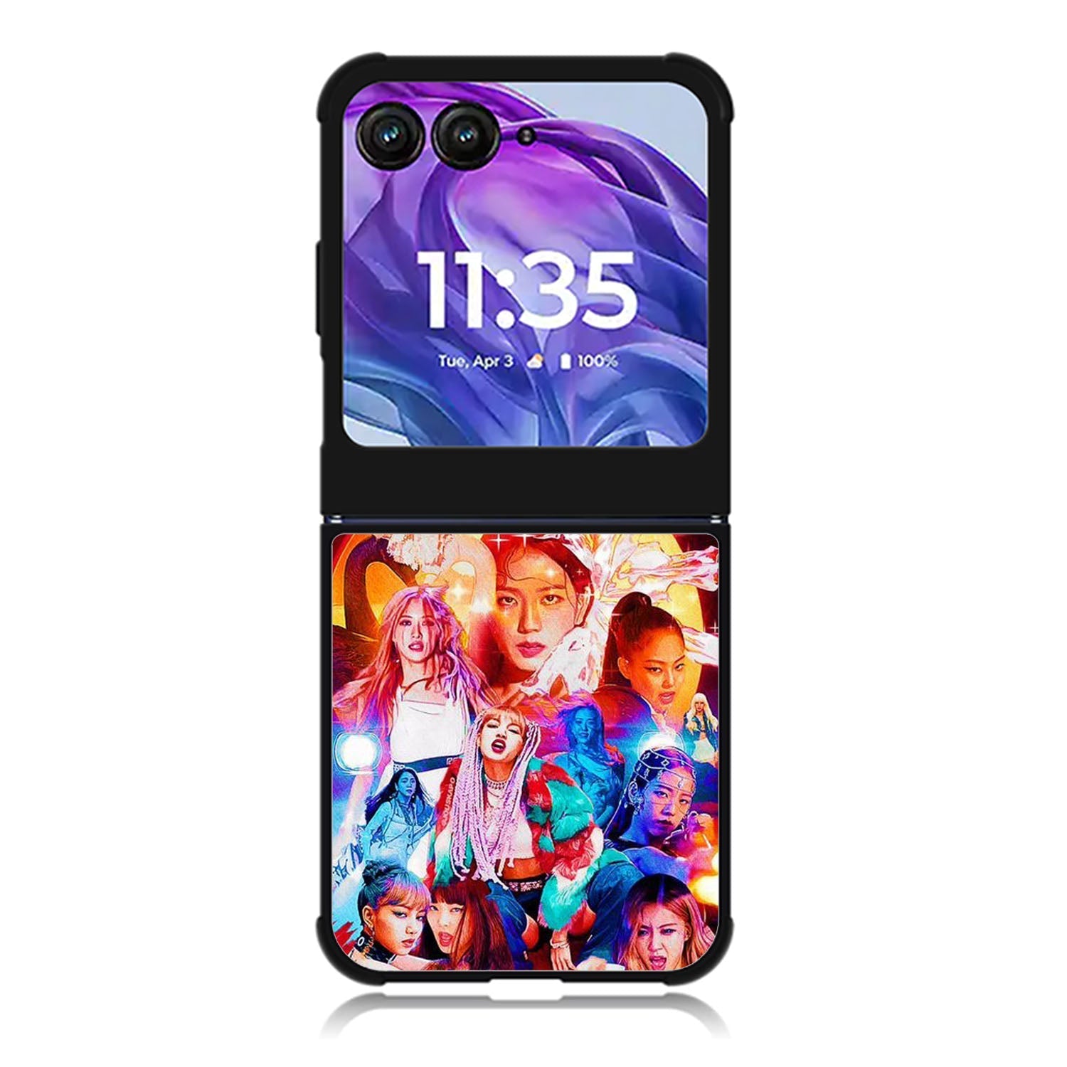 Blackpink Drawing Motorola Moto Razr 2024 , Moto Razr 50 Case FE2256