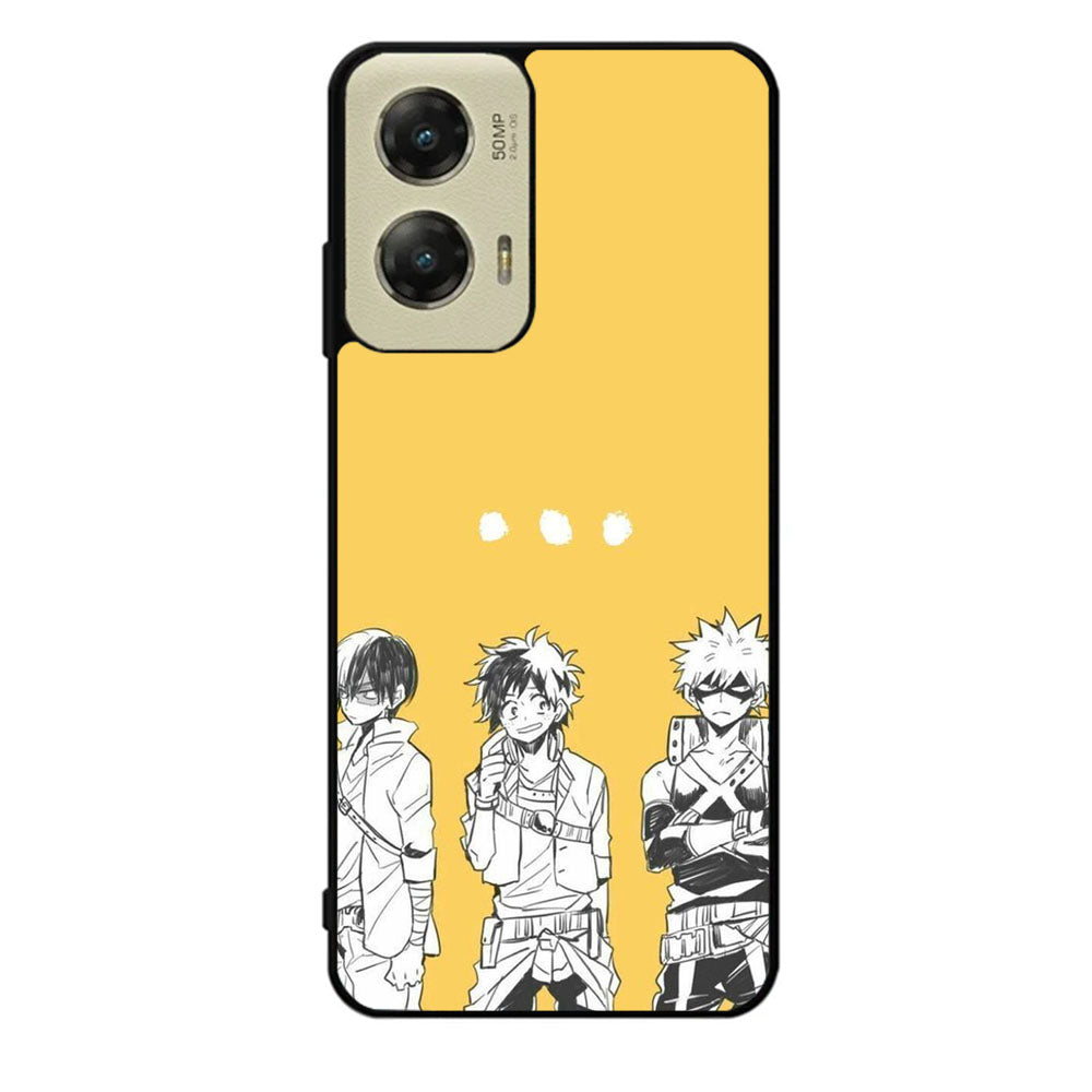 Trio Boku no Hero Academia Case Motorola Moto G Stylus 2024 5G BC1986
