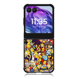 The Simpsons Collage Motorola Moto Razr 2024 , Moto Razr 50 Case FE2010