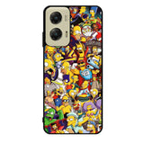 The Simpsons Collage Case Motorola Moto G Stylus 2024 5G BC2010