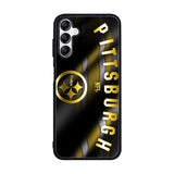 Pittsburgh NFL Gold Case Samsung Galaxy A15 BC2018