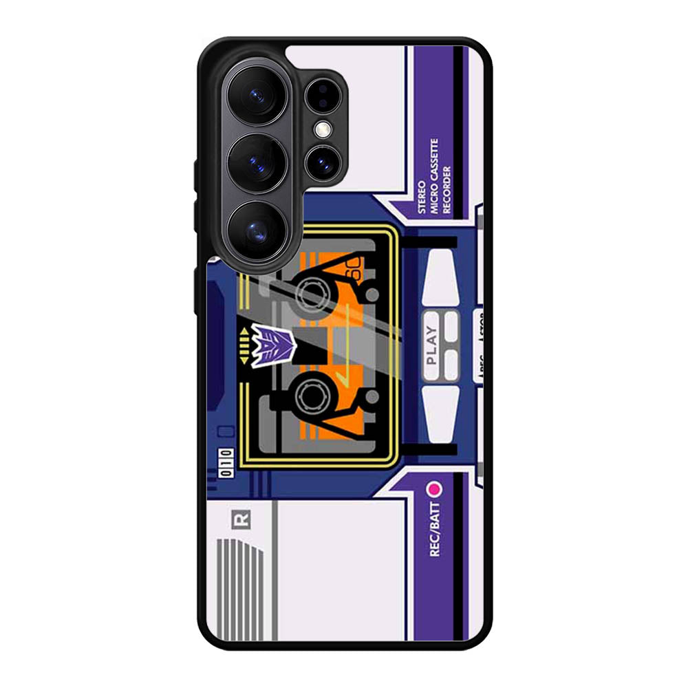 Transformers Soundwave Cassette Samsung Galaxy S26 Plus Case