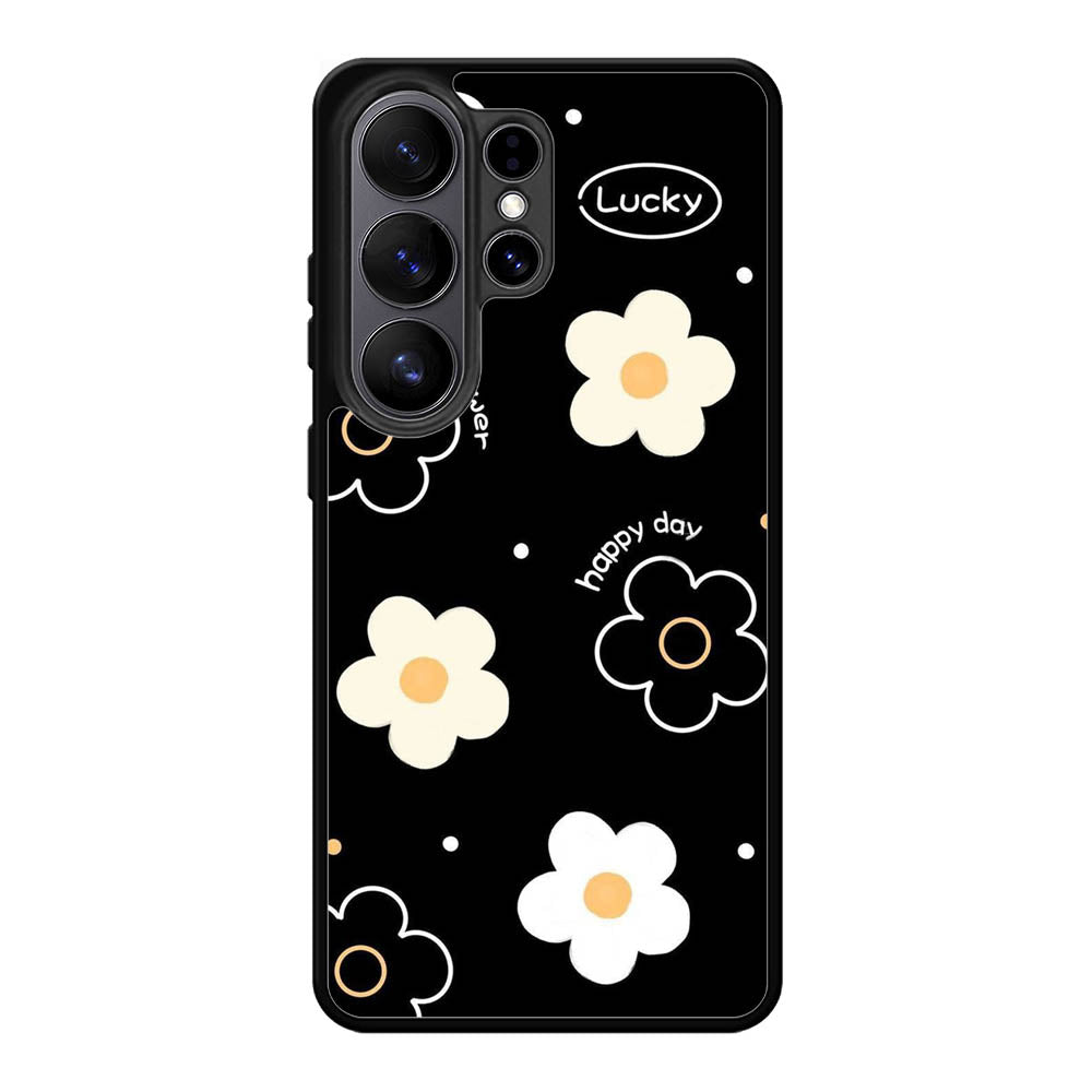 Flower black white Samsung Galaxy S26 Ultra Case FE0262