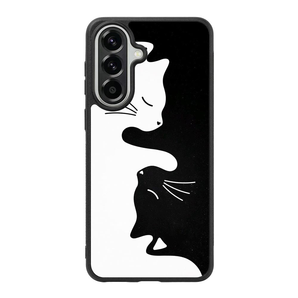 Cats yin yan Samsung Galaxy A57 Case FE0150