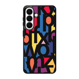 alpabet pattern Samsung Galaxy S26 Case FE0027
