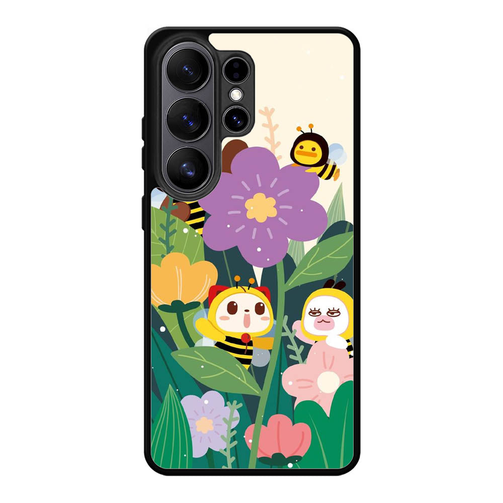 Bee animals flower Samsung Galaxy S26 Ultra Case FE0094