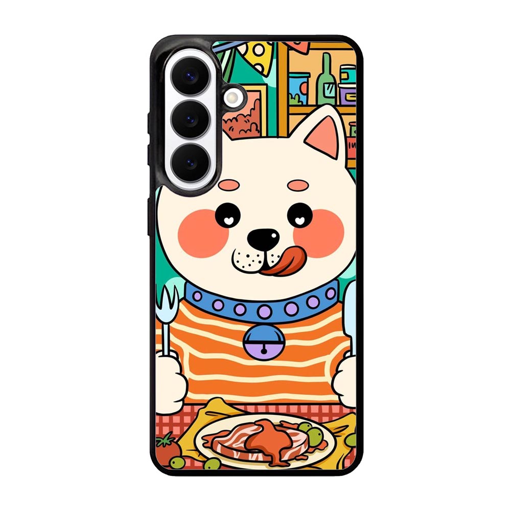 dogs eat meat Samsung Galaxy S26 Plus Case FE0211