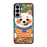 dogs eat meat Samsung Galaxy S26 Plus Case FE0211