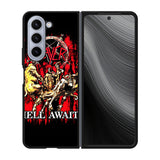 SLAYER Hell awaits Black Metal Band Case Samsung Galaxy z Fold 5 5G BC2808