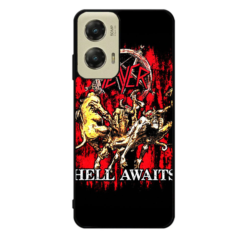 SLAYER Hell awaits Black Metal Band Case Motorola Moto G Stylus 2024 5G BC2808