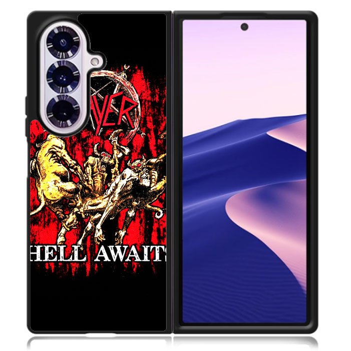 SLAYER Hell awaits Black Metal Band Samsung Galaxy Z Fold 7 5G Case BC2808