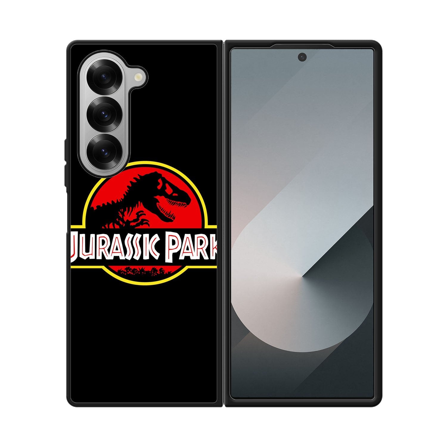 Jurassic Park Movie Plate vintage 4 Case Samsung Galaxy Z Fold 6 5G BC2807