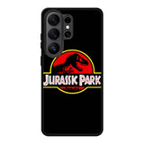 Jurassic Park Movie Plate vintage 4 Samsung Galaxy S26 Plus Case