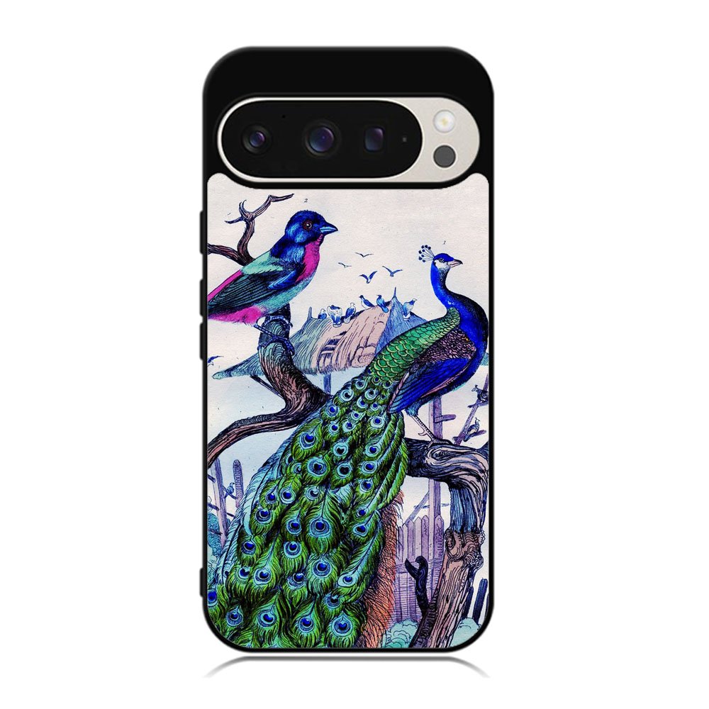 Vintage Classic Peacock Case Google Pixel 9 Pro XL BC2796