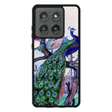 Vintage Classic Peacock Case Motorola Moto Edge 2025 BC2796