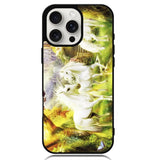 Horse Unicorn Wallpaper Case iPhone 16 Pro BC2793