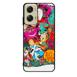Alice In Wonderland Illustration Design Case Motorola Moto G Stylus 2024 5G BC2786