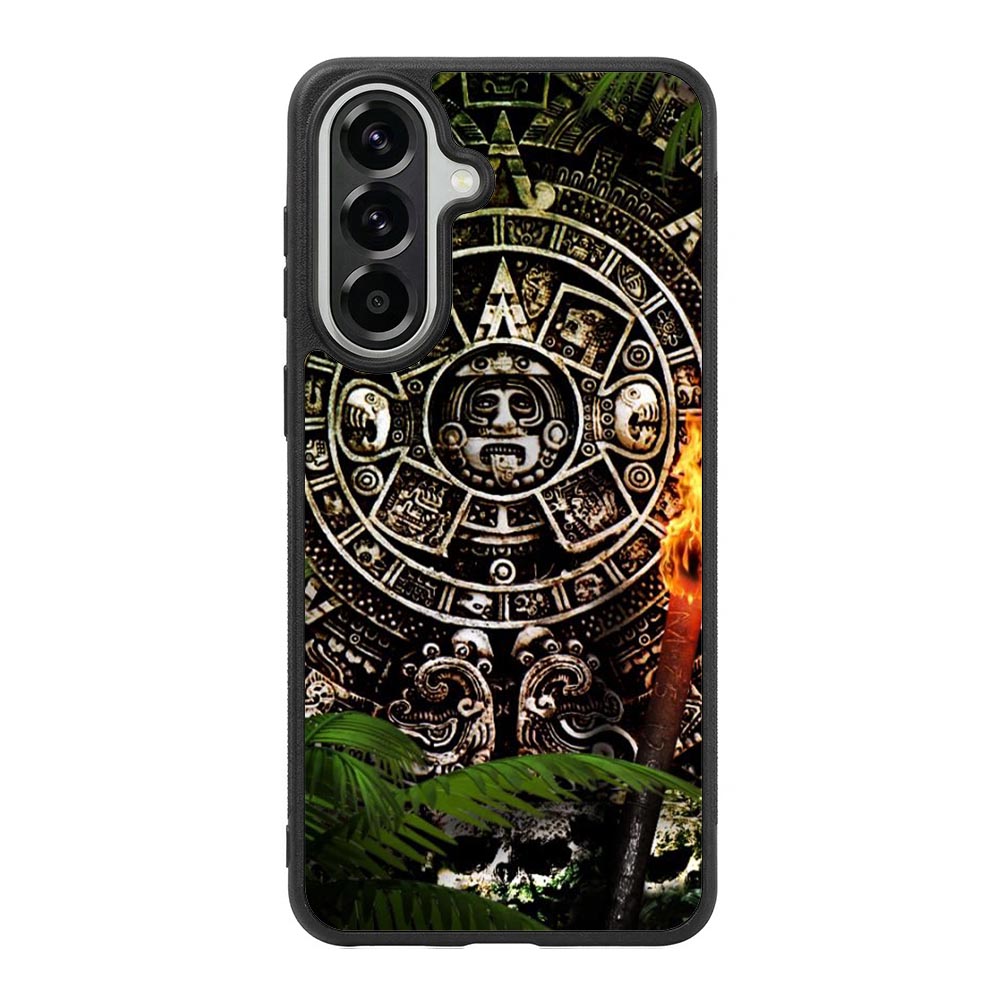 Aztec Calendar Texture WALLPAPER Samsung Galaxy A57 Case BC2760