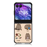 pusheen cat wallpaper Motorola Moto Razr Plus 2025/2024 Case, Moto Razr 50 Ultra 5G BC2744
