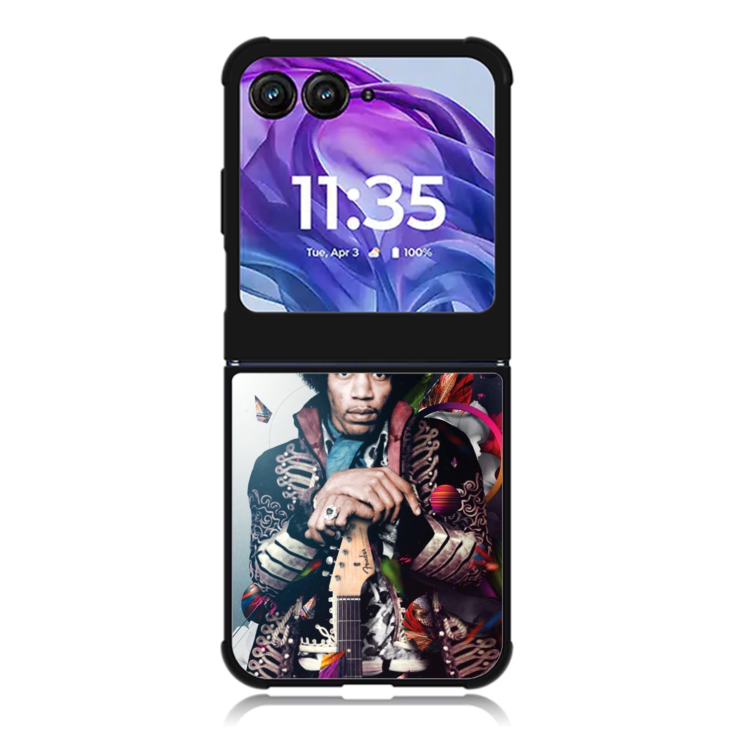 Jimi Hendrix Motorola Moto Razr 2024 , Moto Razr 50 Case FE2734
