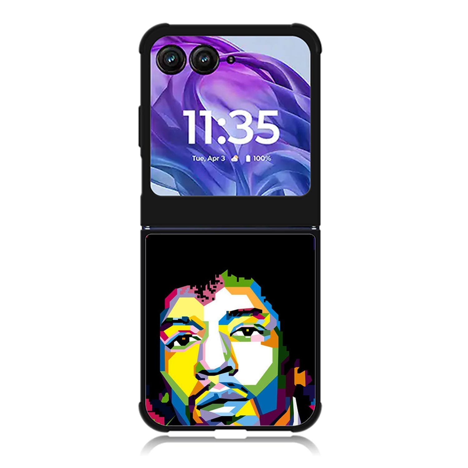 Jimi Hendrix Motorola Moto Razr 2024 , Moto Razr 50 Case FE2733