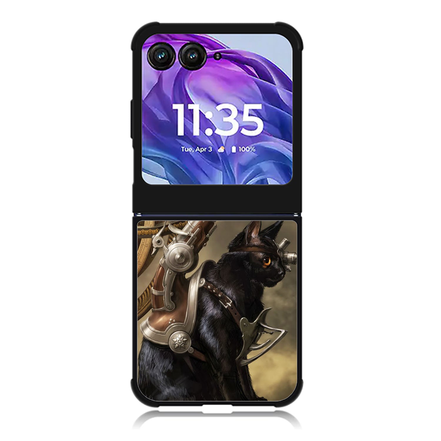 Steampunk cats Motorola Moto Razr 2024 , Moto Razr 50 Case FE2728