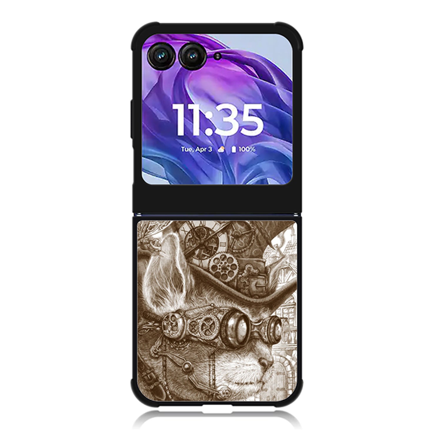Steampunk cats Motorola Moto Razr Plus 2025/2024 Case, Moto Razr 50 Ultra 5G BC2727