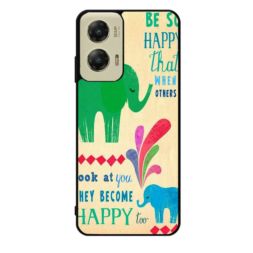 the happy elephant Case Motorola Moto G Stylus 2024 5G BC2720