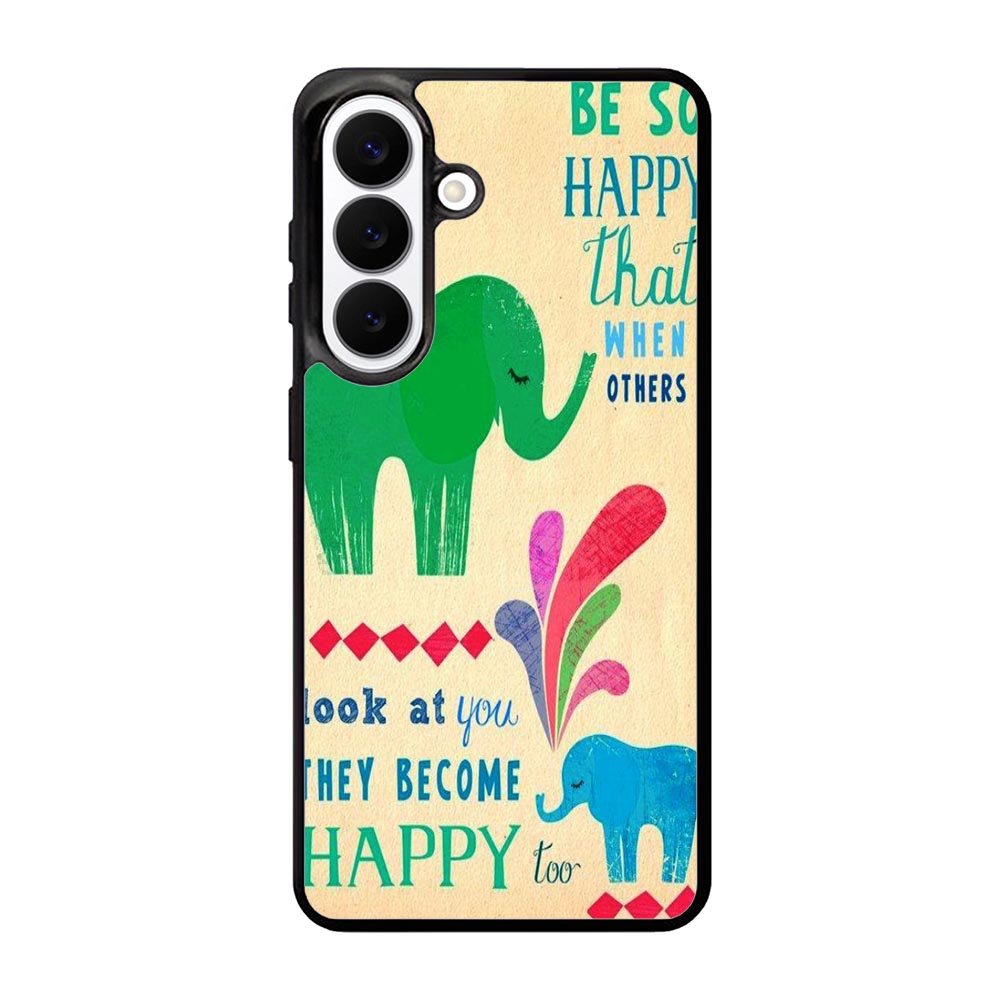 the happy elephant Samsung Galaxy S26 Plus Case BC2720